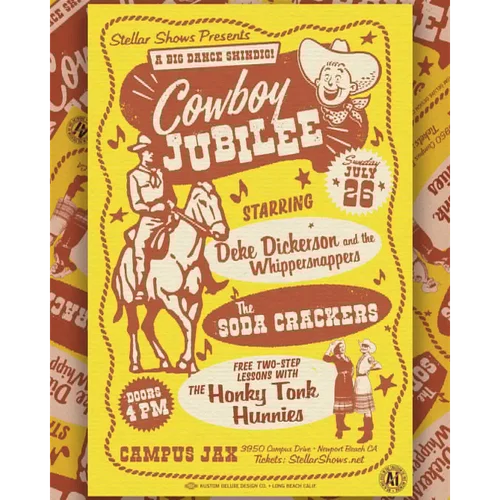 Cowboy Jubilee w/Deke Dickerson and the Soda Crackers