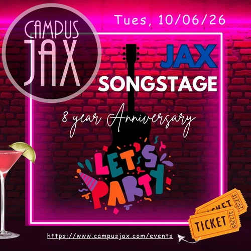JAX SongStage Singer-Songwriter Showcase Anniversary Show&nbsp;ft. Michael Hill, Michael Teague, Majo Insuasti, Marc Rivera, Chris Amodeo, Amy Held, Will Minton